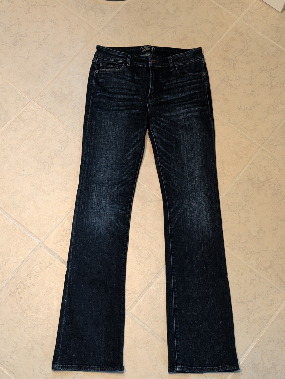Abercrombie & Fitch Harper Low Rise Skinny Boot Jean